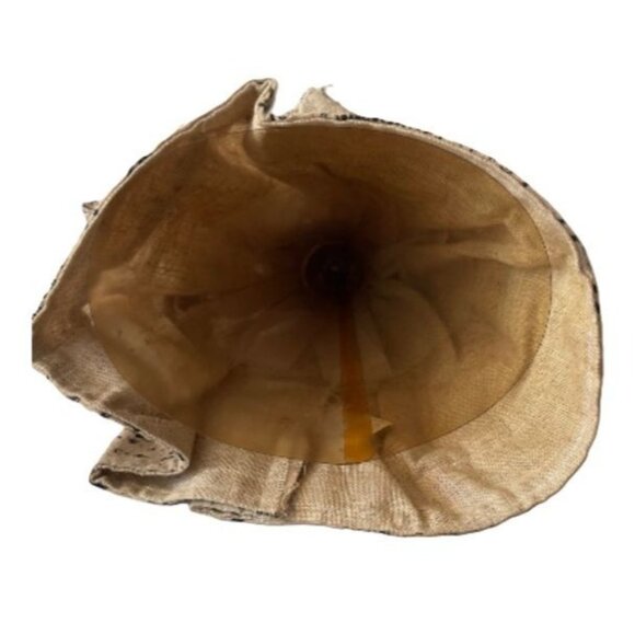 Vintage Angel Tree Topper Figurine Porcelain Head Hands Feather Wings Beige 14" - Picture 7 of 9